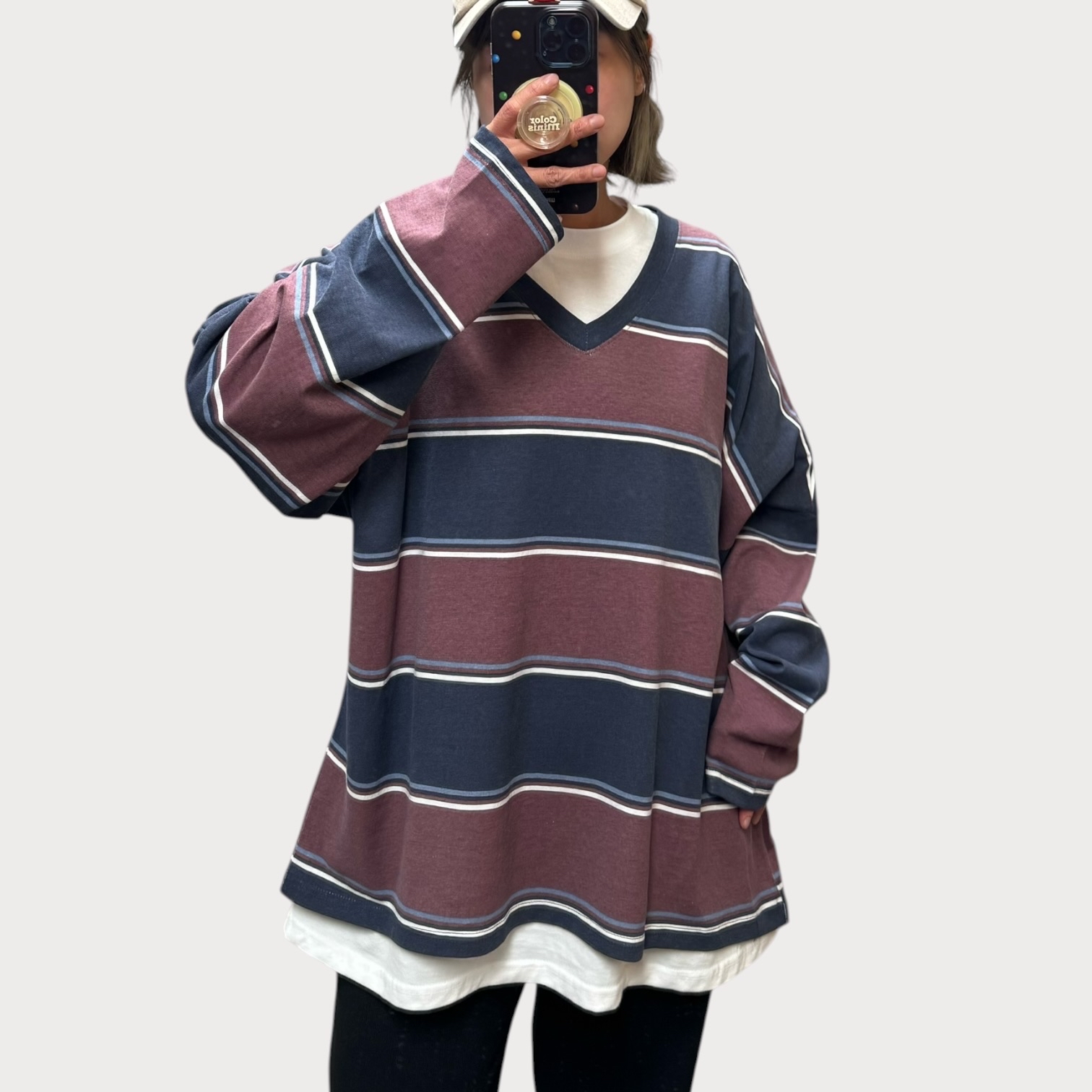 221019 V領洗水橫間Tee