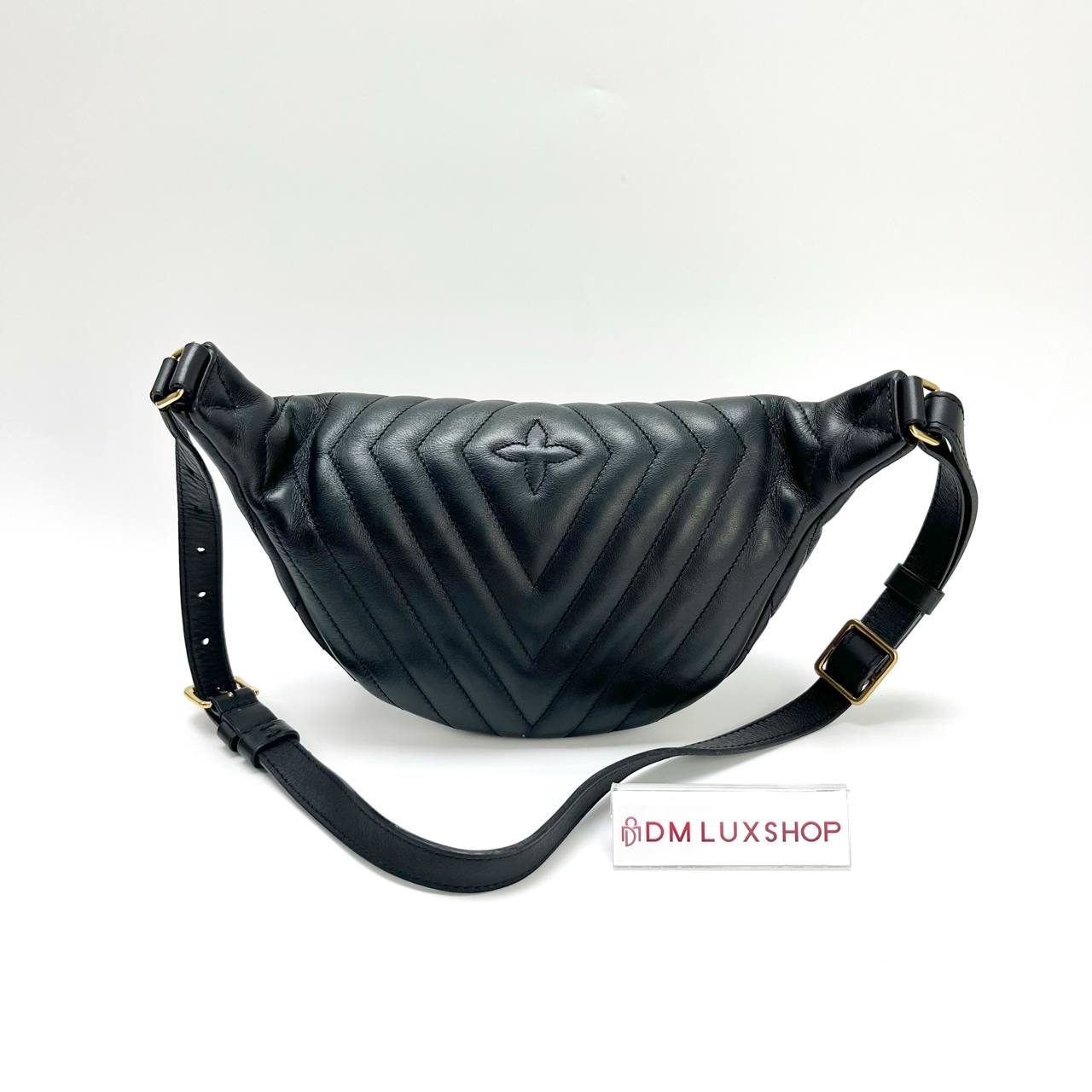 LV Black New Wave Bumbag