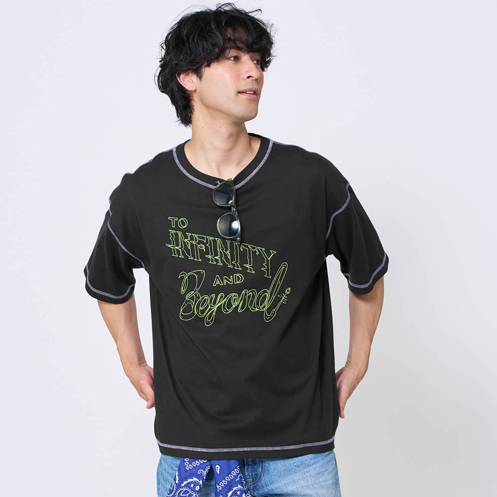 🆕【⭐訂購⭐】🇯🇵日本直送🌀#ToyStory #玩具總動員 #情侶裝 撞色車線 短袖 tee［3款選］🌀[ELFA-0208][260728]