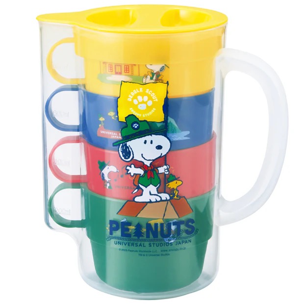 Peanuts Stacking Cup Set (4pcs/set)