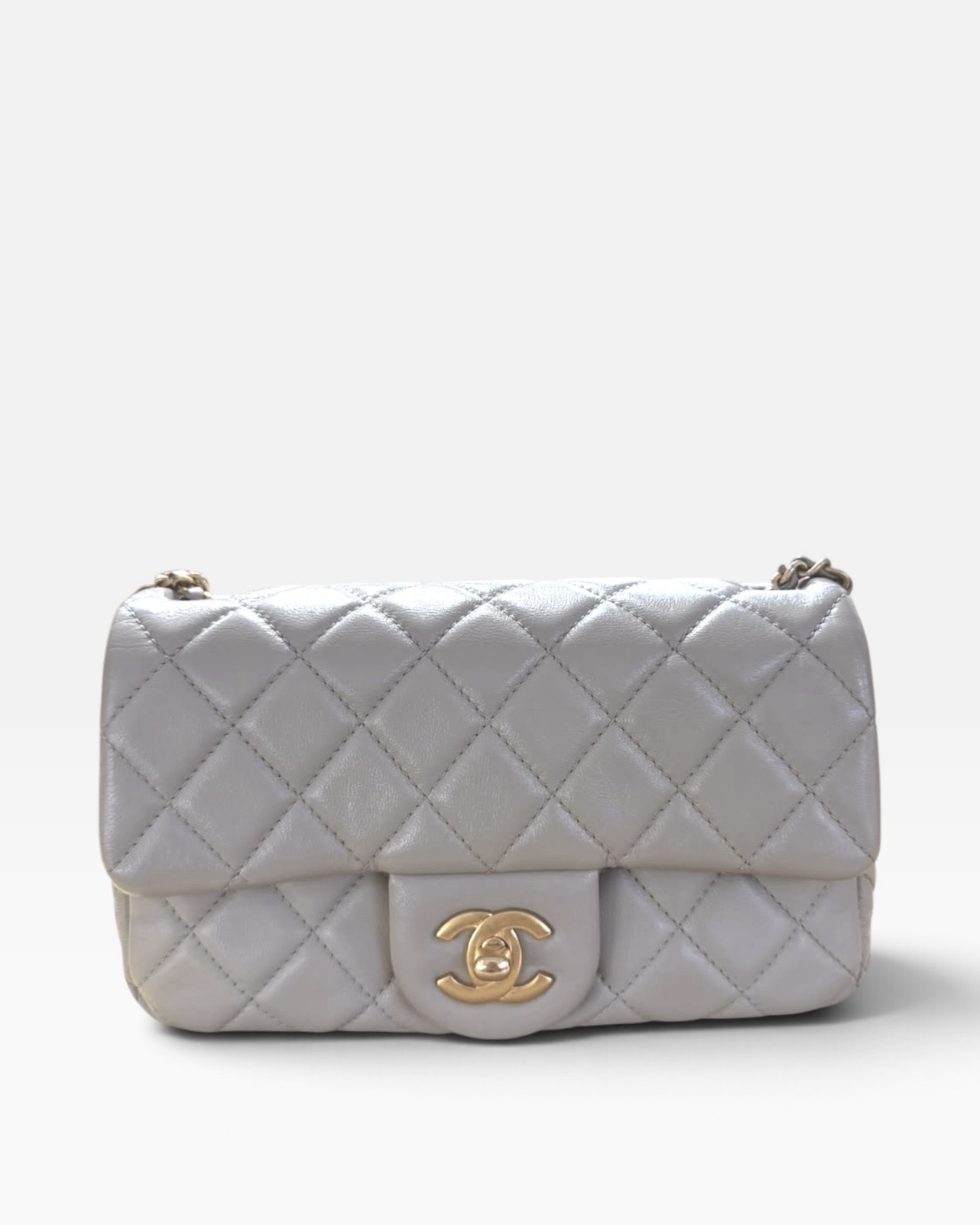 Pre-owned Chanel Rectangular Pearl Crush Bag / Product Code: A092301