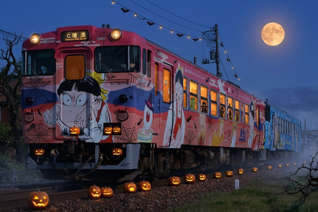 Tomix JR KiHa 40-2000系柴油動車組（鬼太郎列車・貓女列車）套裝