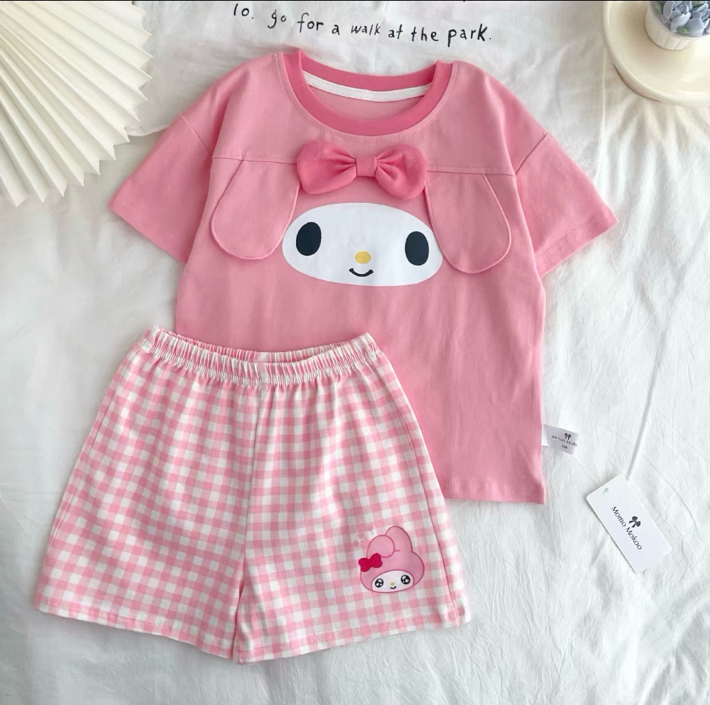 【$50童裝區】兒童卡通圖案短袖套裝