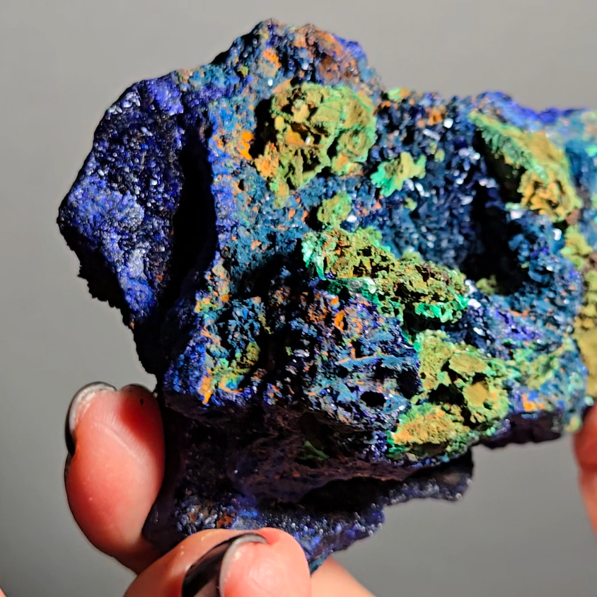 Azurite malachite chrysocolla specimen - AZ35