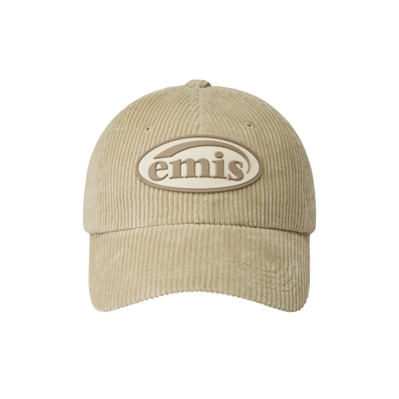 韓國直送 EMIS Rubber Patch Corduroy Ball Cap 帽