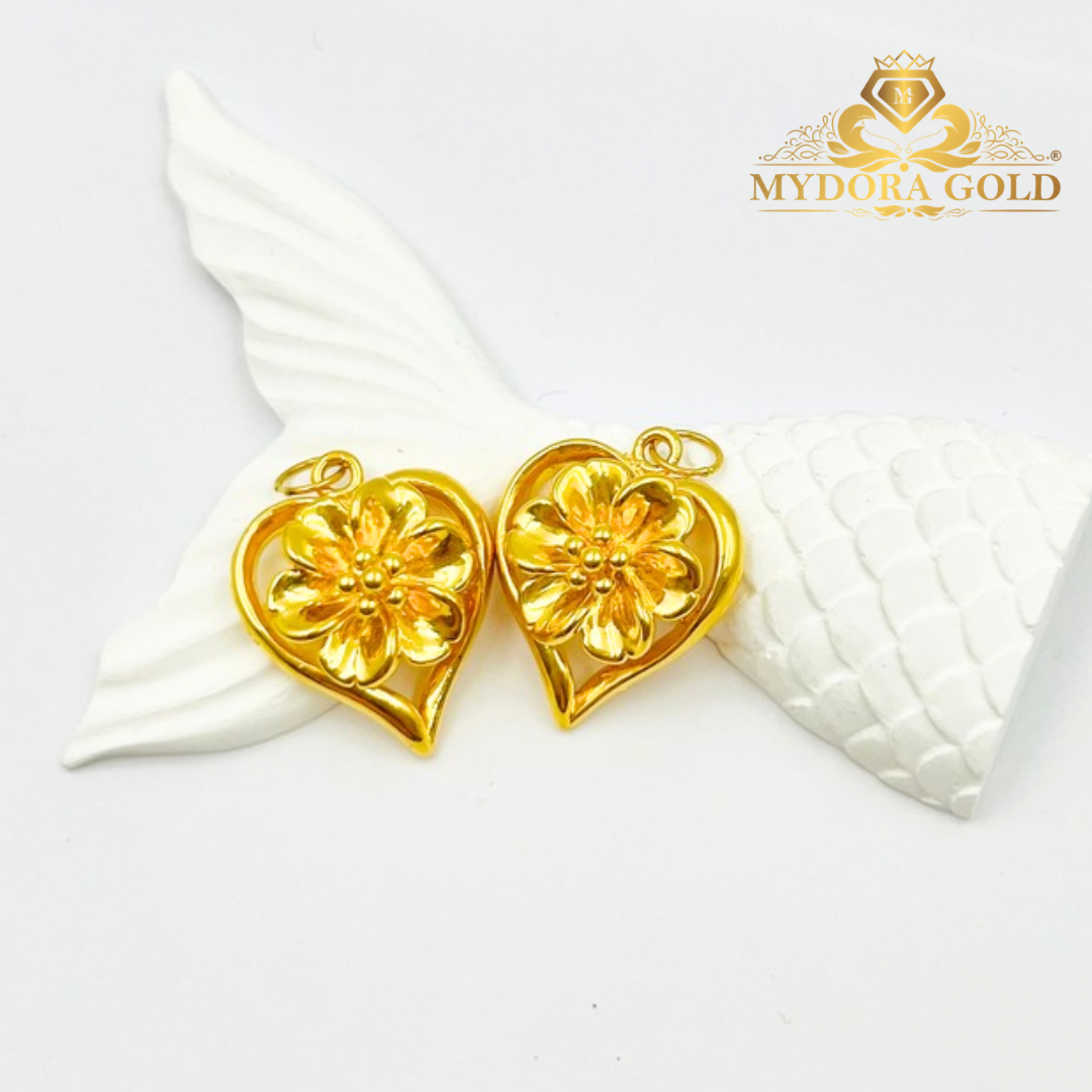 MYDORA Loket Bunga Daisy Love | EMAS 999/24k (Mother's Day Special)