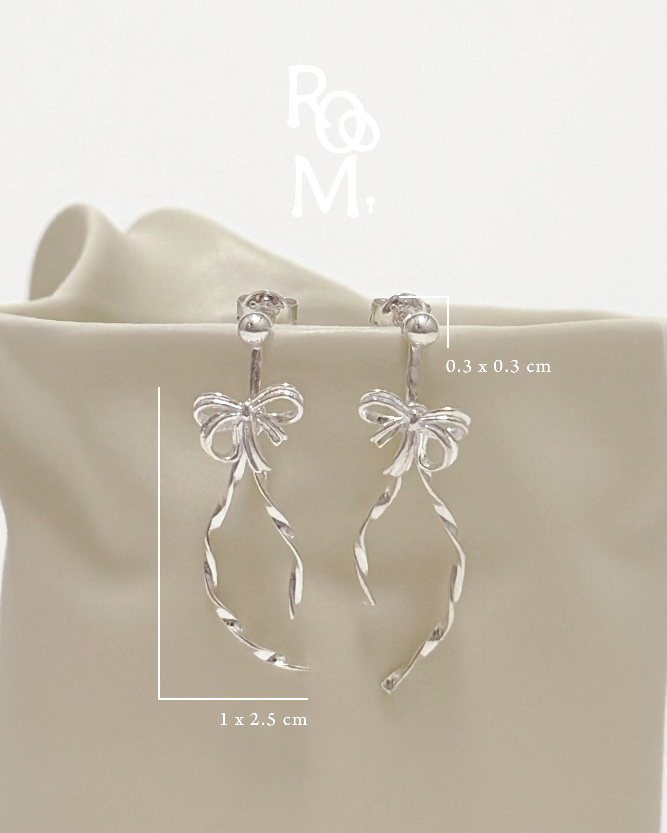 Twisted Ribbon Earrings