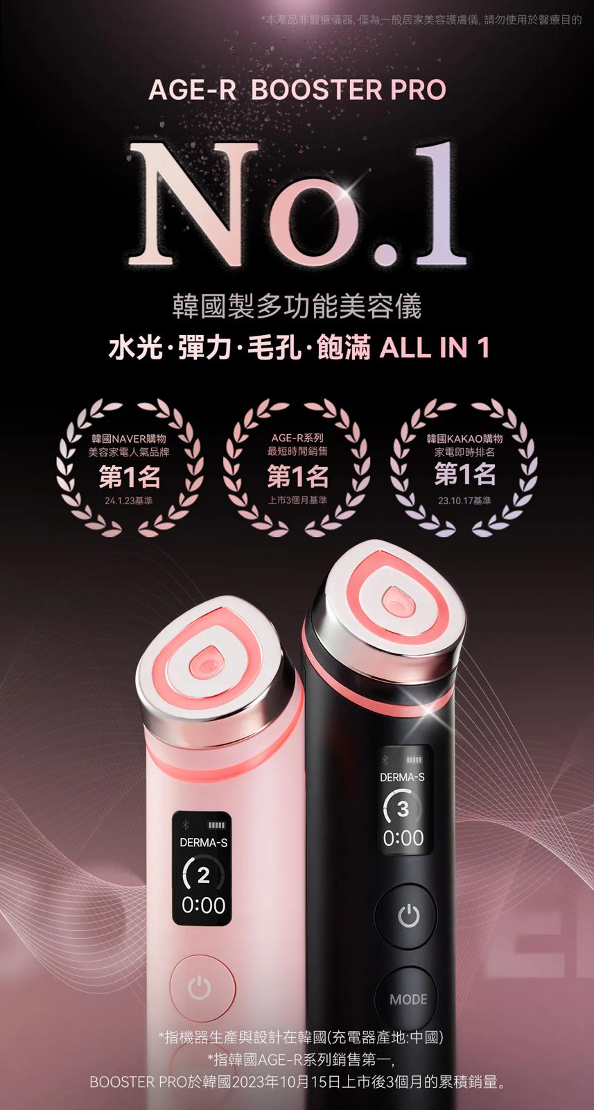 Medicube Age-R Booster Pro 六合一居家美容儀