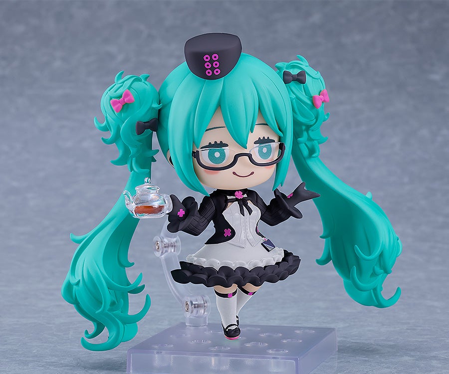 (預訂訂金 $100) (總價 $330) GSC Nendoroid 2156 初音未來 眼鏡x咖啡廳Ver. 黏土人 Hatsune Miku (行版) 