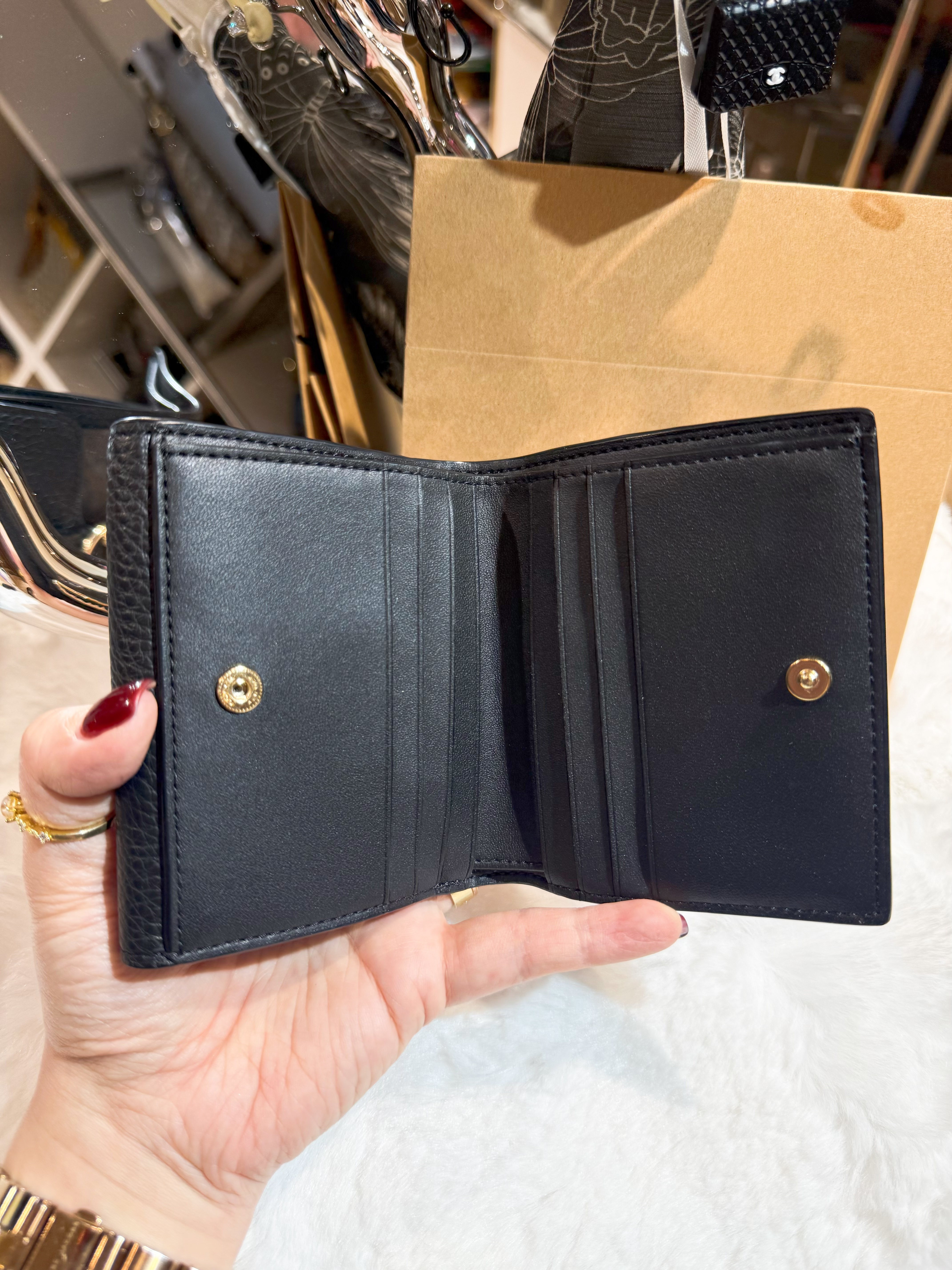 Coach Georgie wallet dark/m