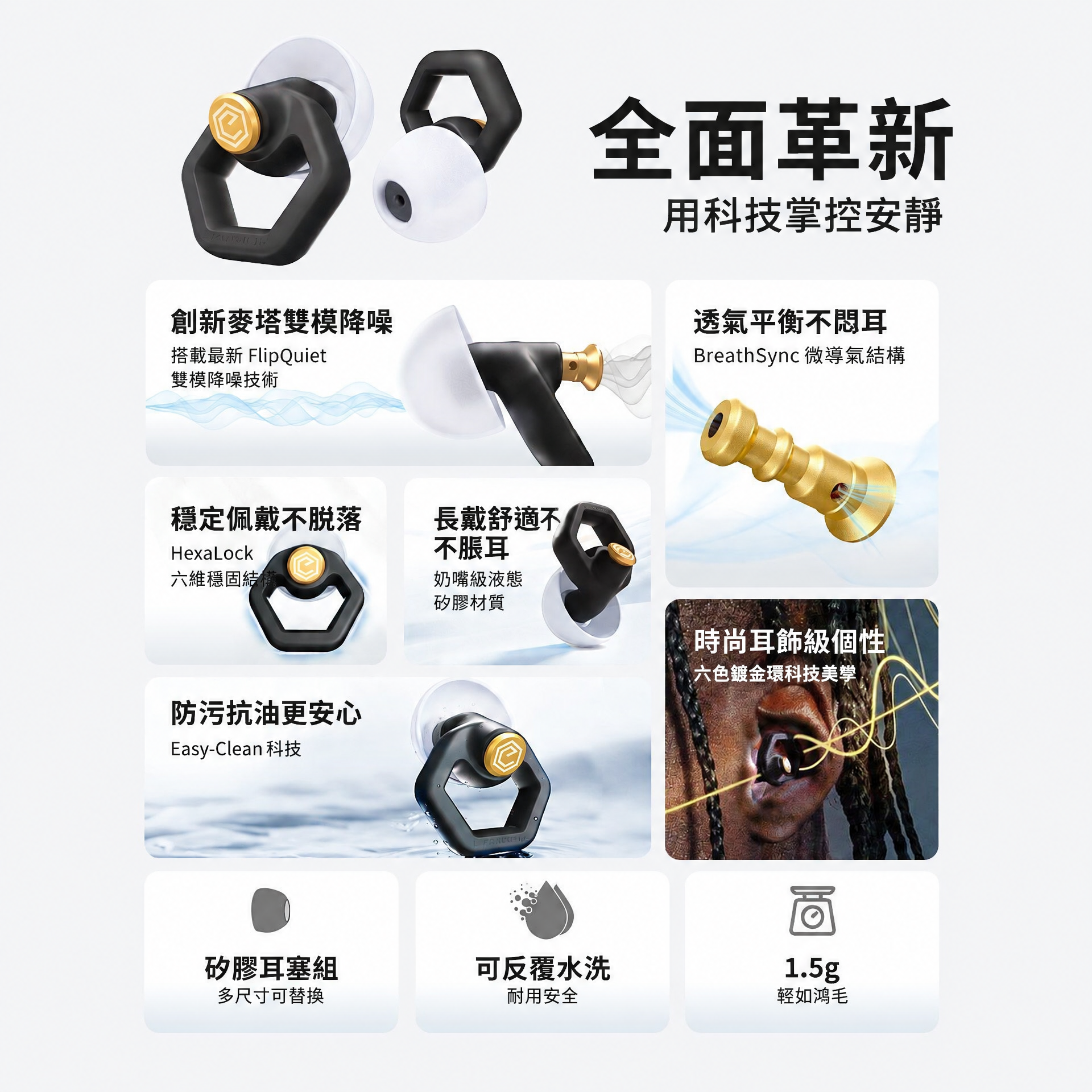 EARMOR E10 耳魔耳塞(隔音、降噪)