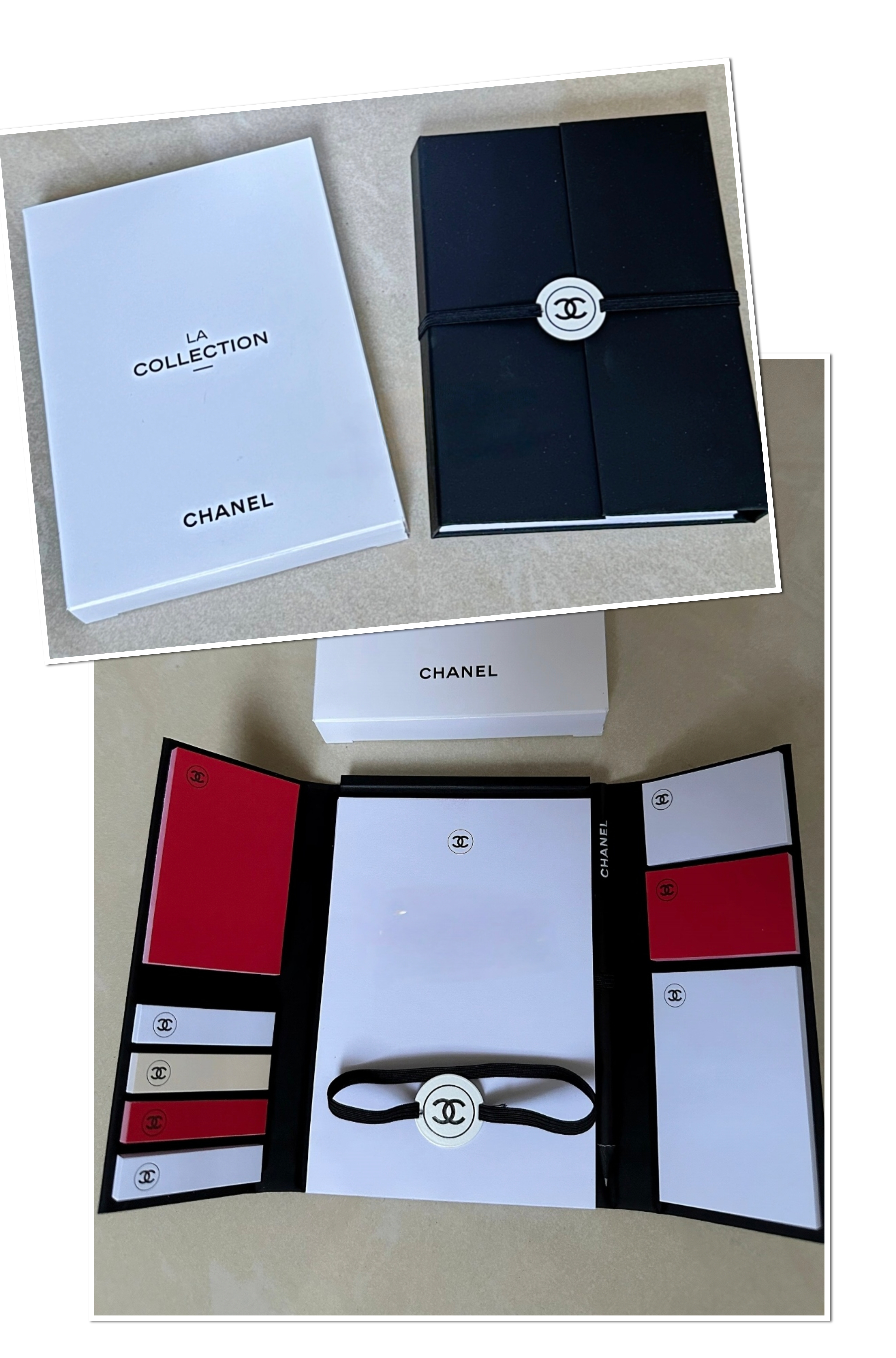 CHANEL La Collection 記事本便條貼套裝 有紙盒VIP禮物 限量 