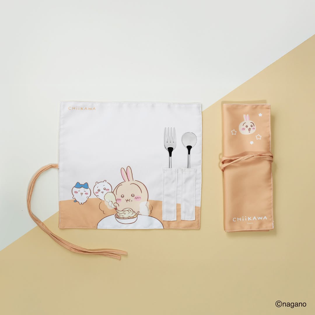 《Pre-Order》Chiikawa 吉伊卡娃 餐墊餐具組 (26CKW15-P)