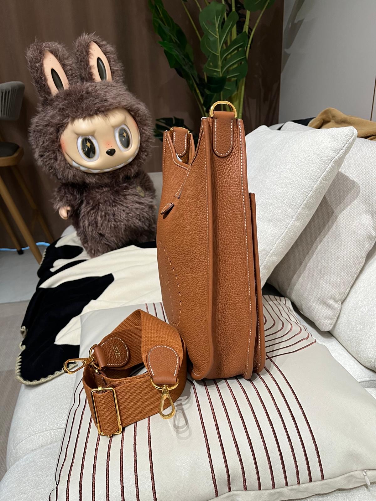 Hermes Evelyne 29 Stamp Z 金金 100%Authentic, 99%New ✅Dust bag✅Box