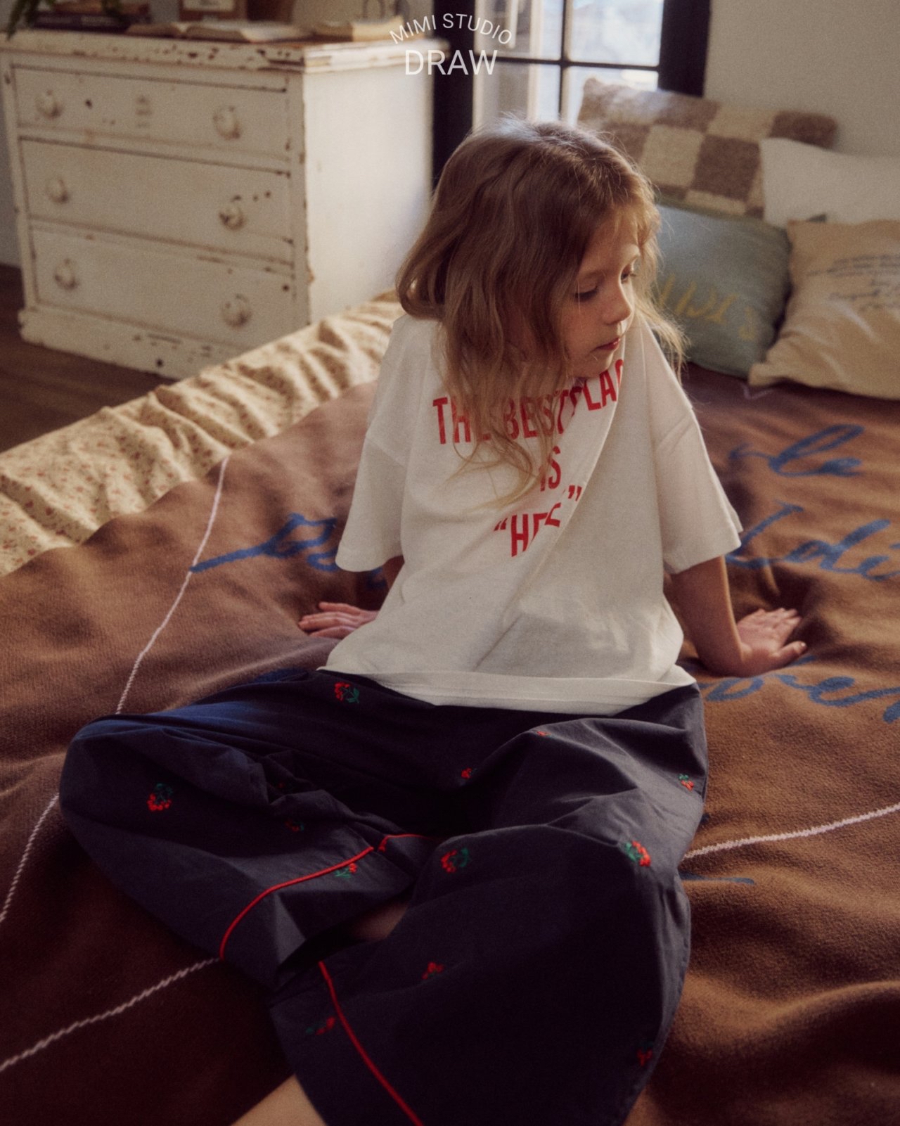 Bymimi | Print Tee (white L105-115/XL115-125)