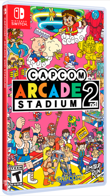 【預售 10月9日到貨】NS Capcom Arcade Stadium Vol. 2  Limited Run Edition  實體卡版本  XLM803