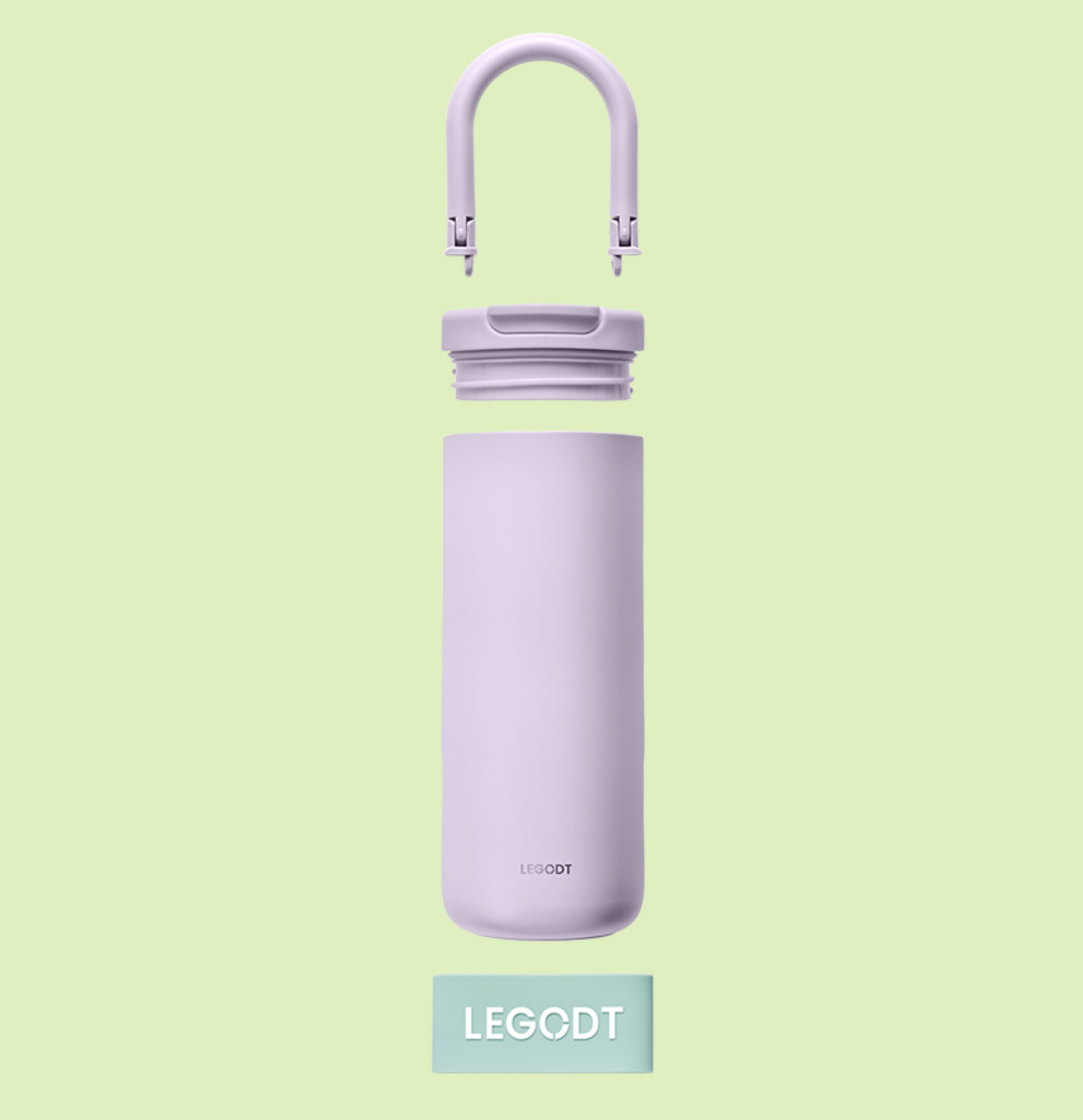 韓國 LEGODT 可拆卸 手提環 不銹鋼 保冷 保溫瓶 591ml｜Loop Tumbler Module 