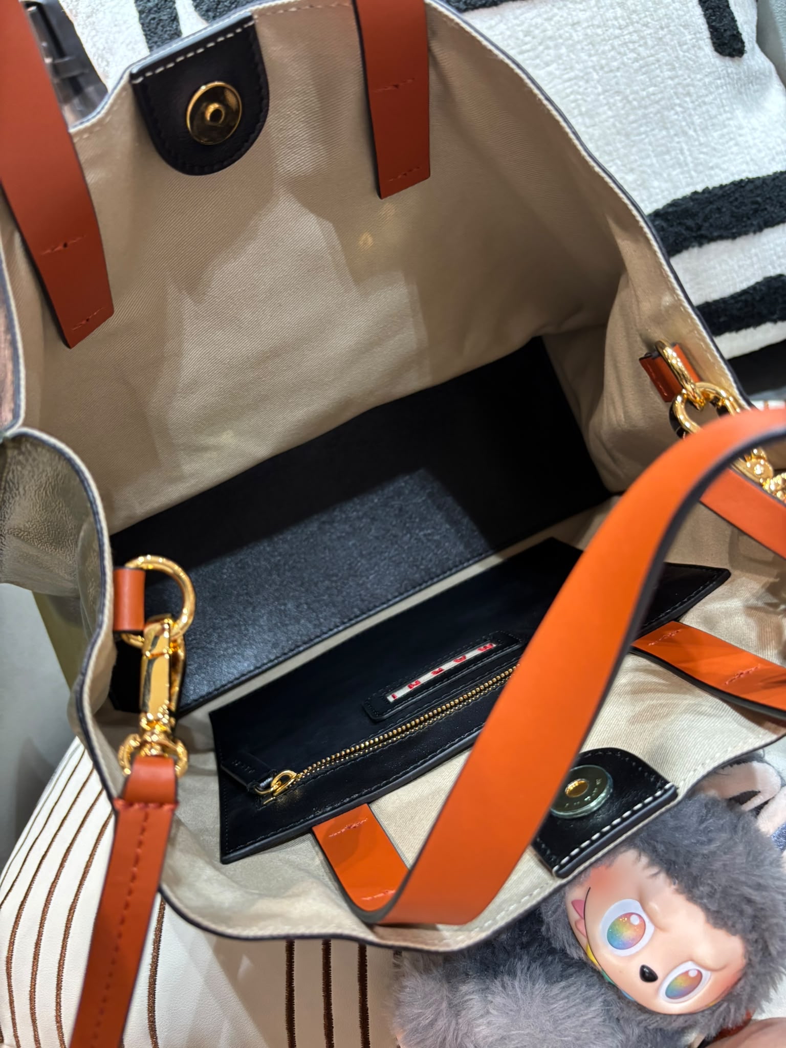 未使用品 Marni 2Way Tote Bag calfskin 100%Authentic, unused 未使用品 ✅Dust bag