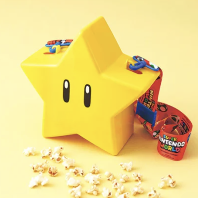 [現貨] [USJ] MARIO 星星發光爆谷桶 {TF2309037}