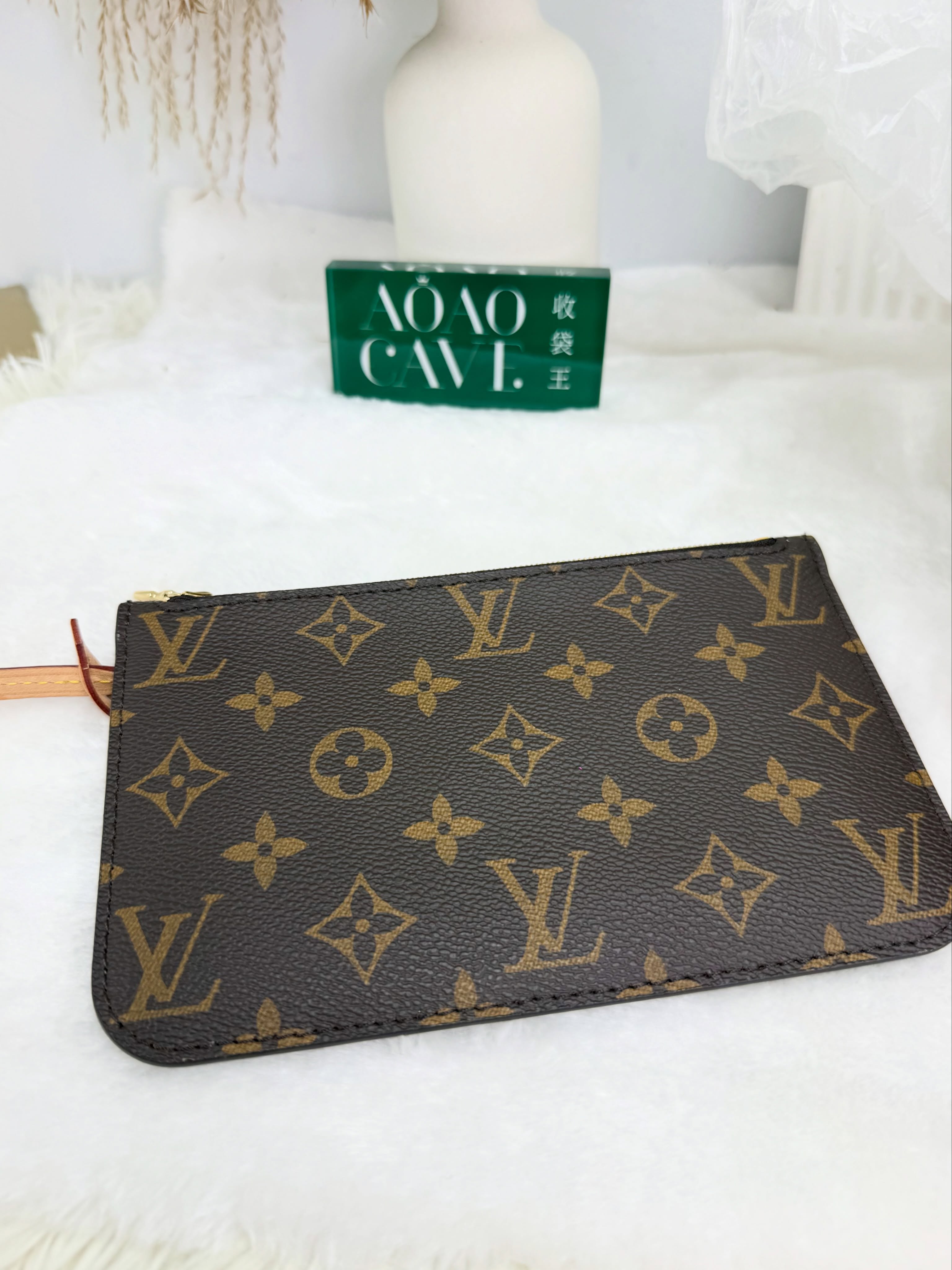 LV👜 PRE OWNED 🛍️老花Neverfull有塵袋 有子袋 晶片款 🤎 