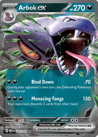 Pokemon TCG Scarlet & Violet 151 - Arbol EX-024/165