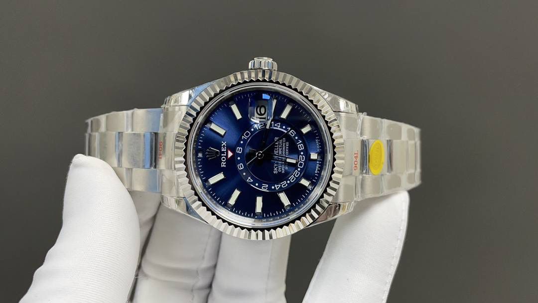 今日推荐🌐劳力士 (纵航者)天行者 白壳蓝面 42mm 9002机 顶级品质 出货实拍✈️