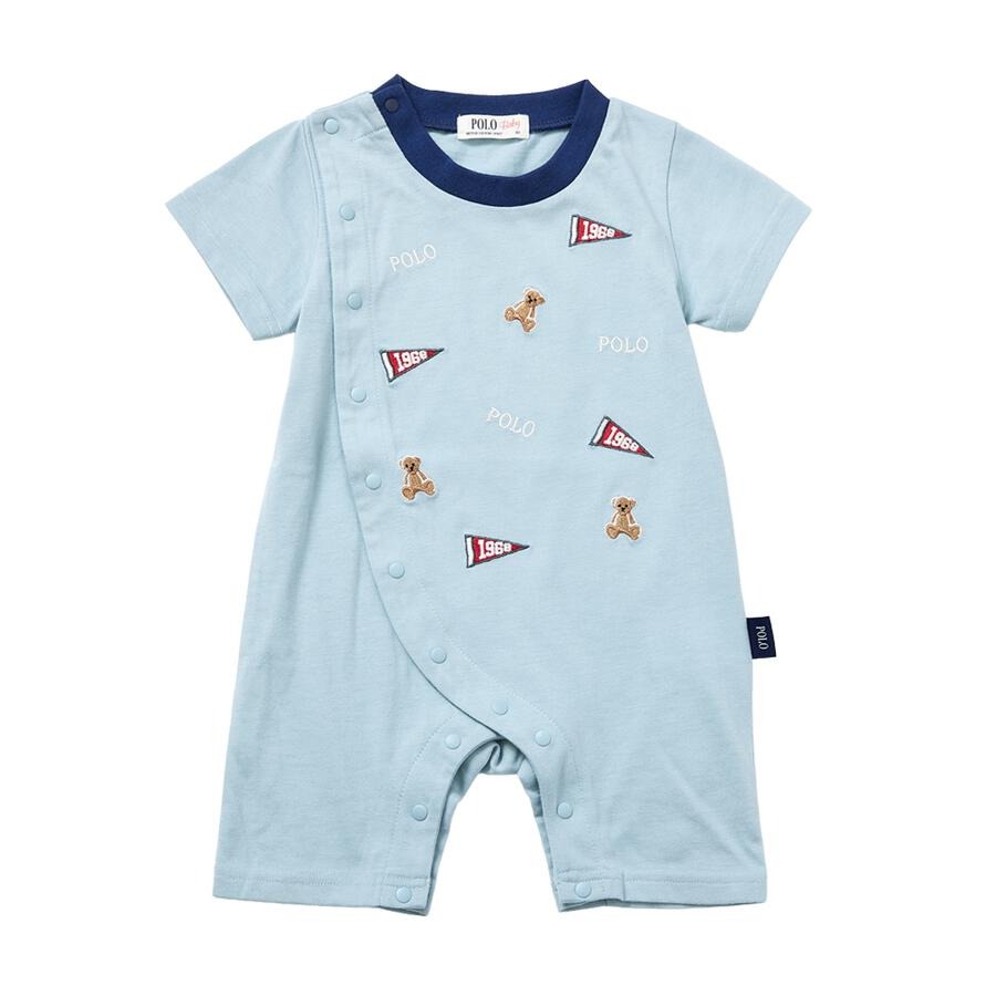 Polo Baby 熊仔印花連身衣 3色可選 70/80cm