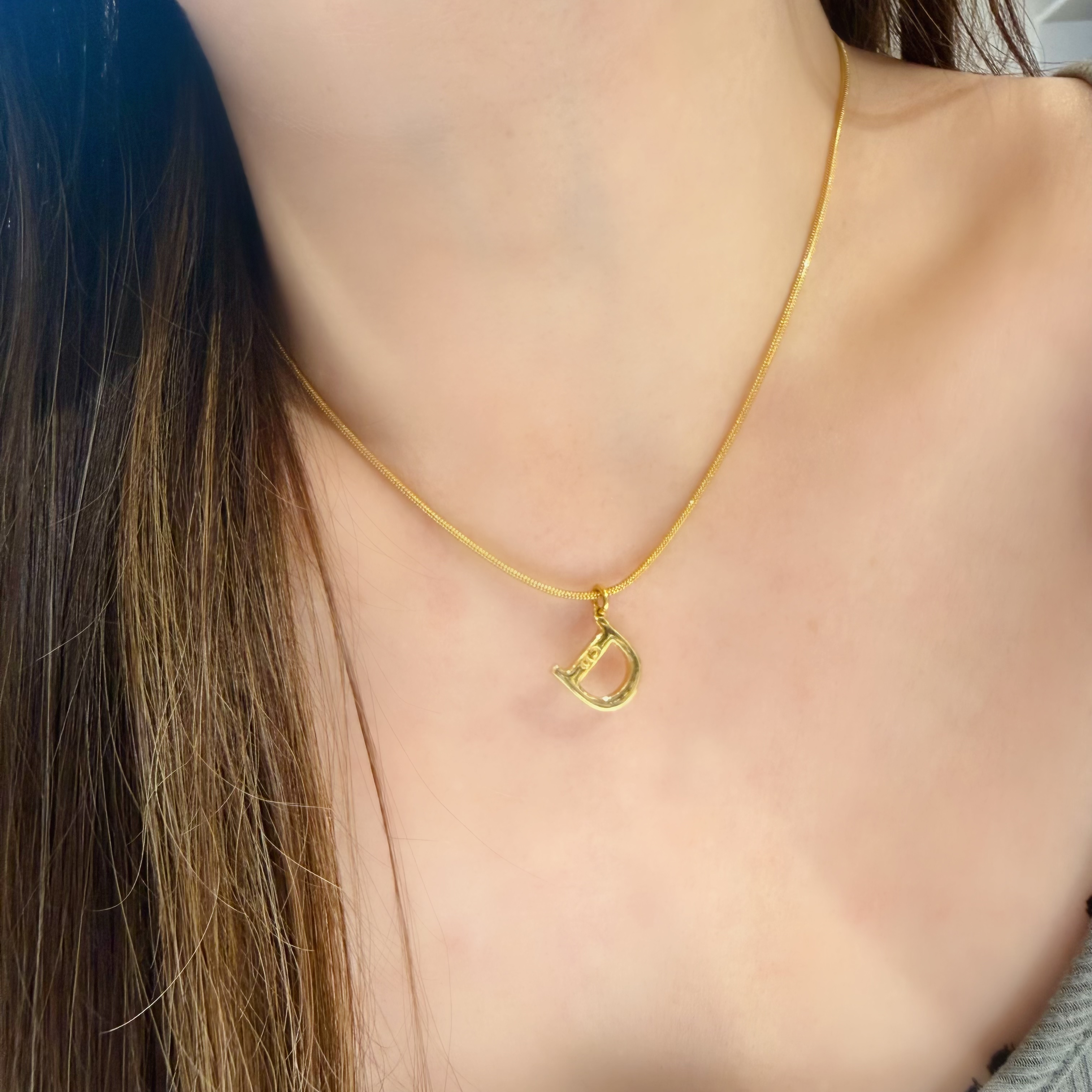 Dior necklace vintage/D