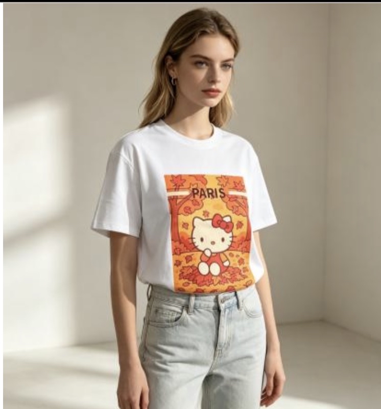[訂購］M067 Maple Season Cat Tee