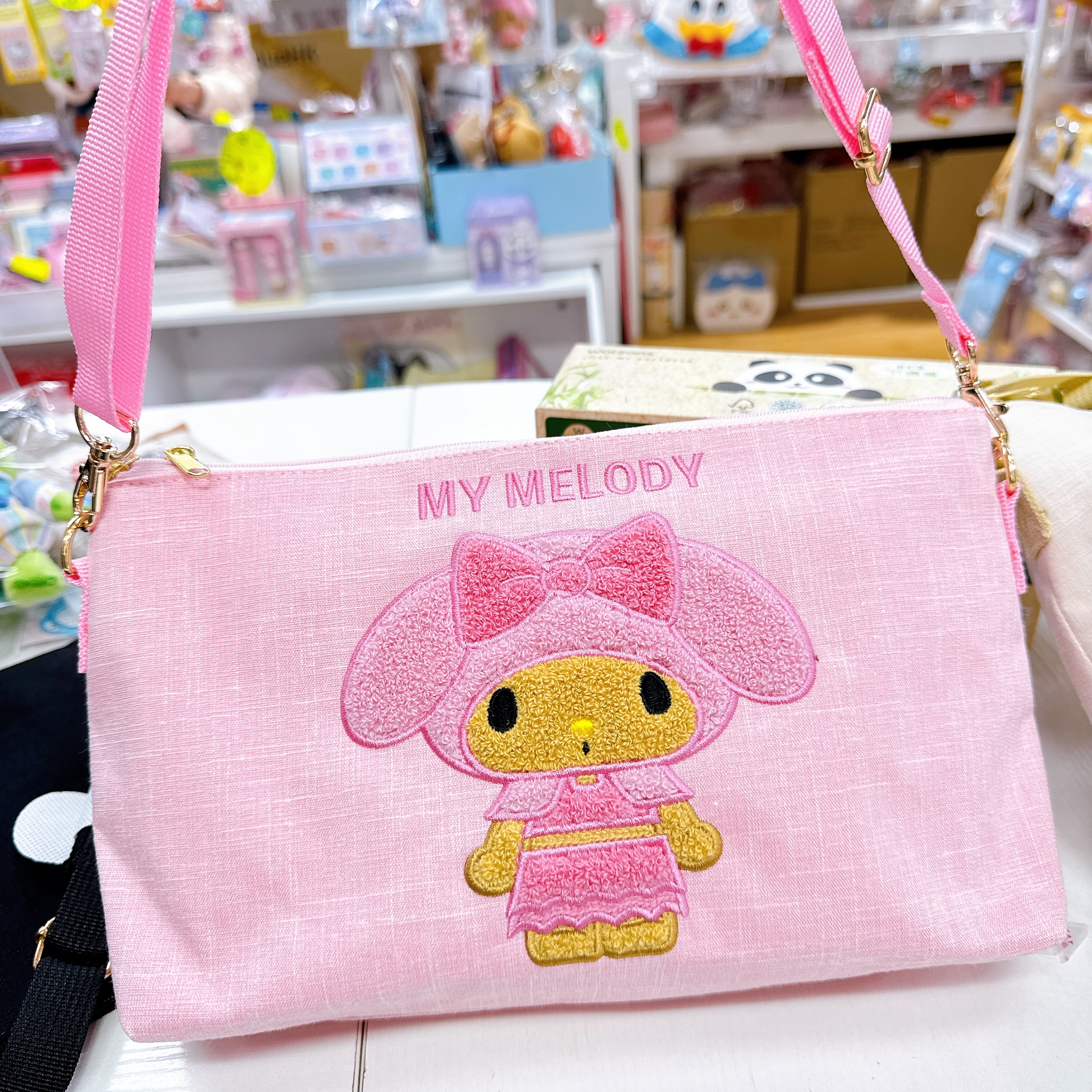 日本直送日本版Sanrio Kitty kuromi Melody 斜孭袋