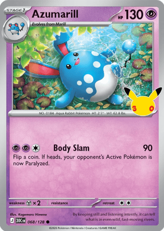 Pokemon TCG 30th Celebration - Single Card List 