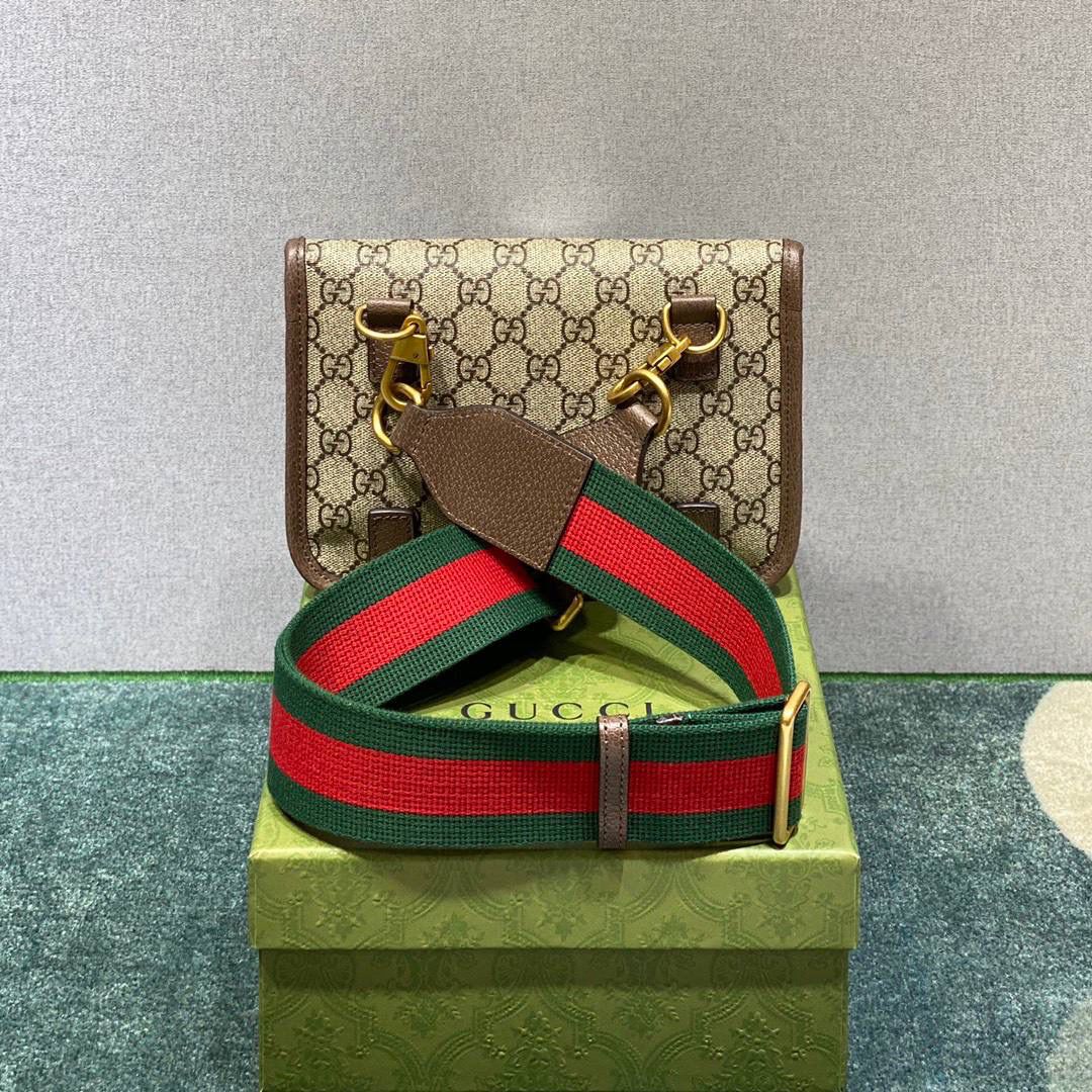 ✅斜挎包：全新包装 型号：489617 尺寸：20*13*2.5cm