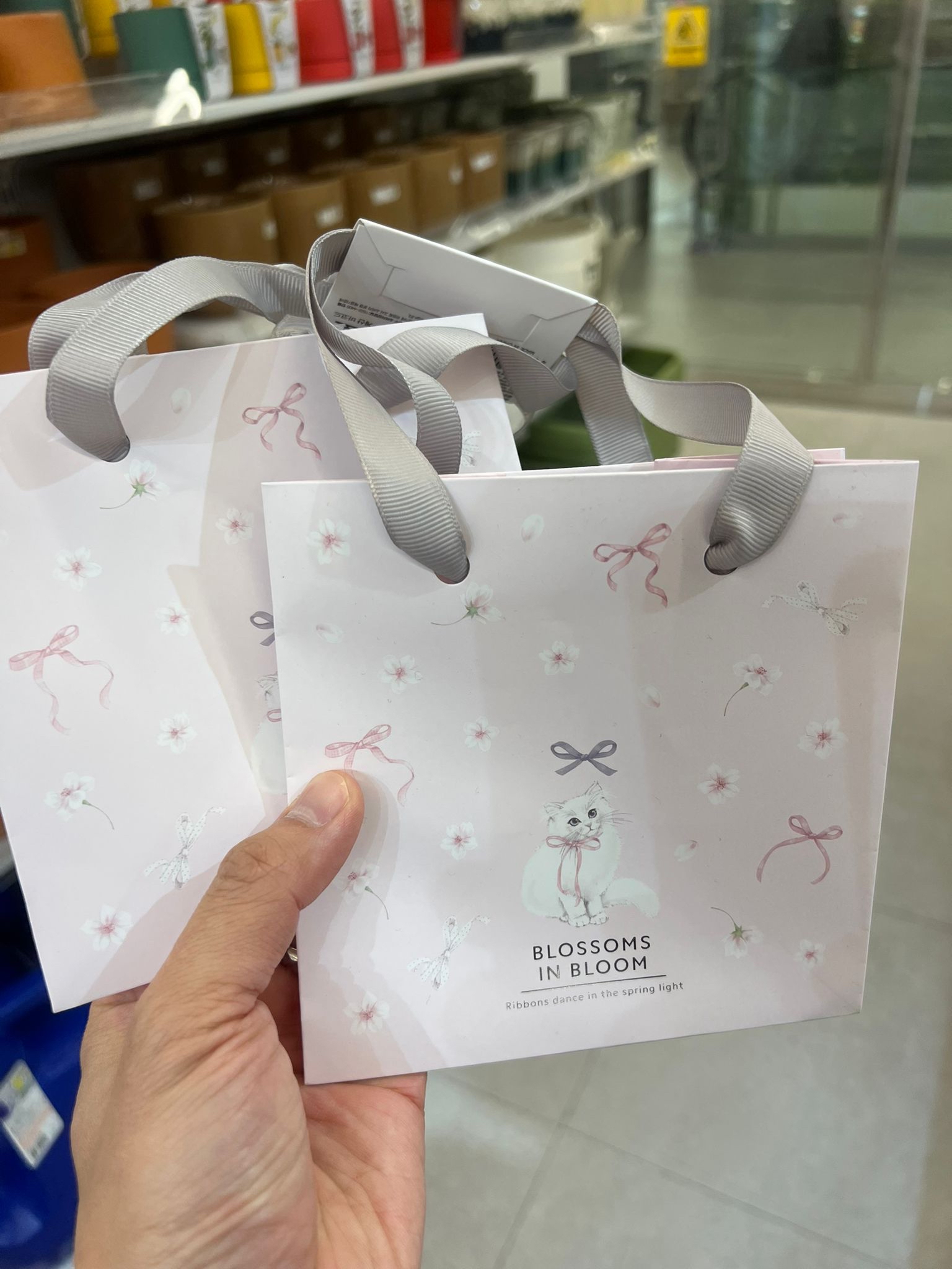櫻花貓預紙袋 2入