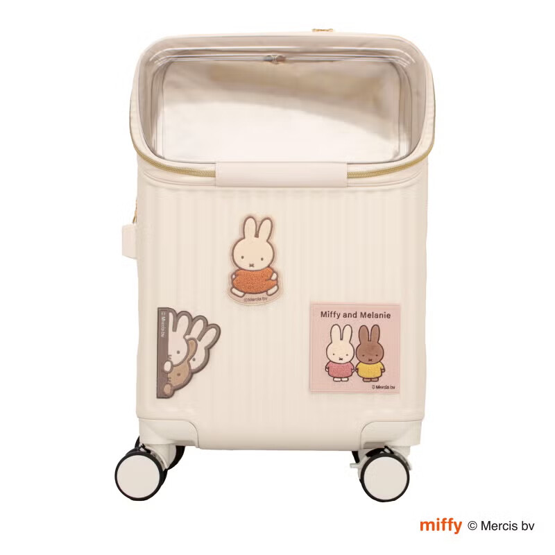 預購 miffy 刺繡 行李 大貼紙