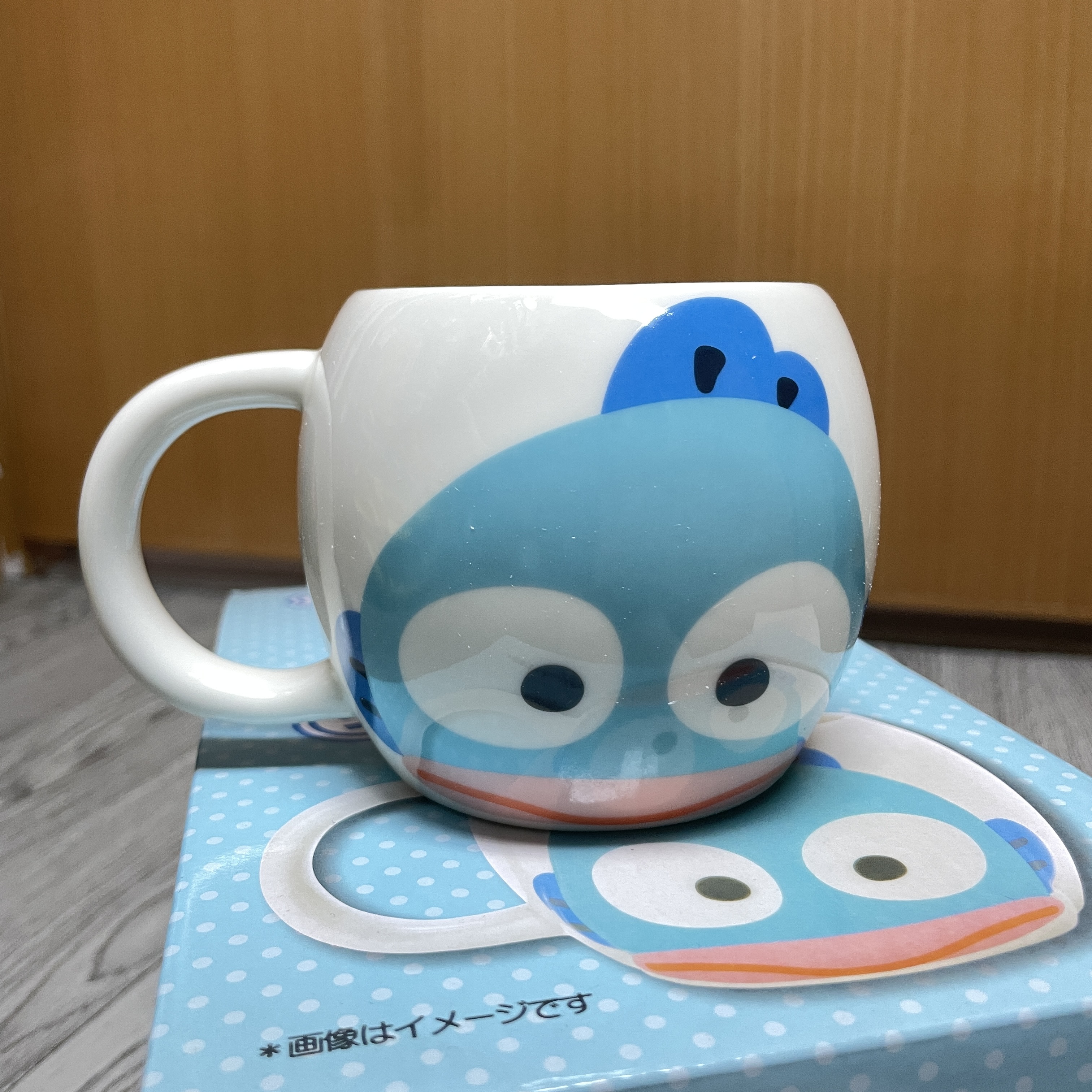 🈶現貨 Sanrio Hangyodon 水怪 陶瓷杯