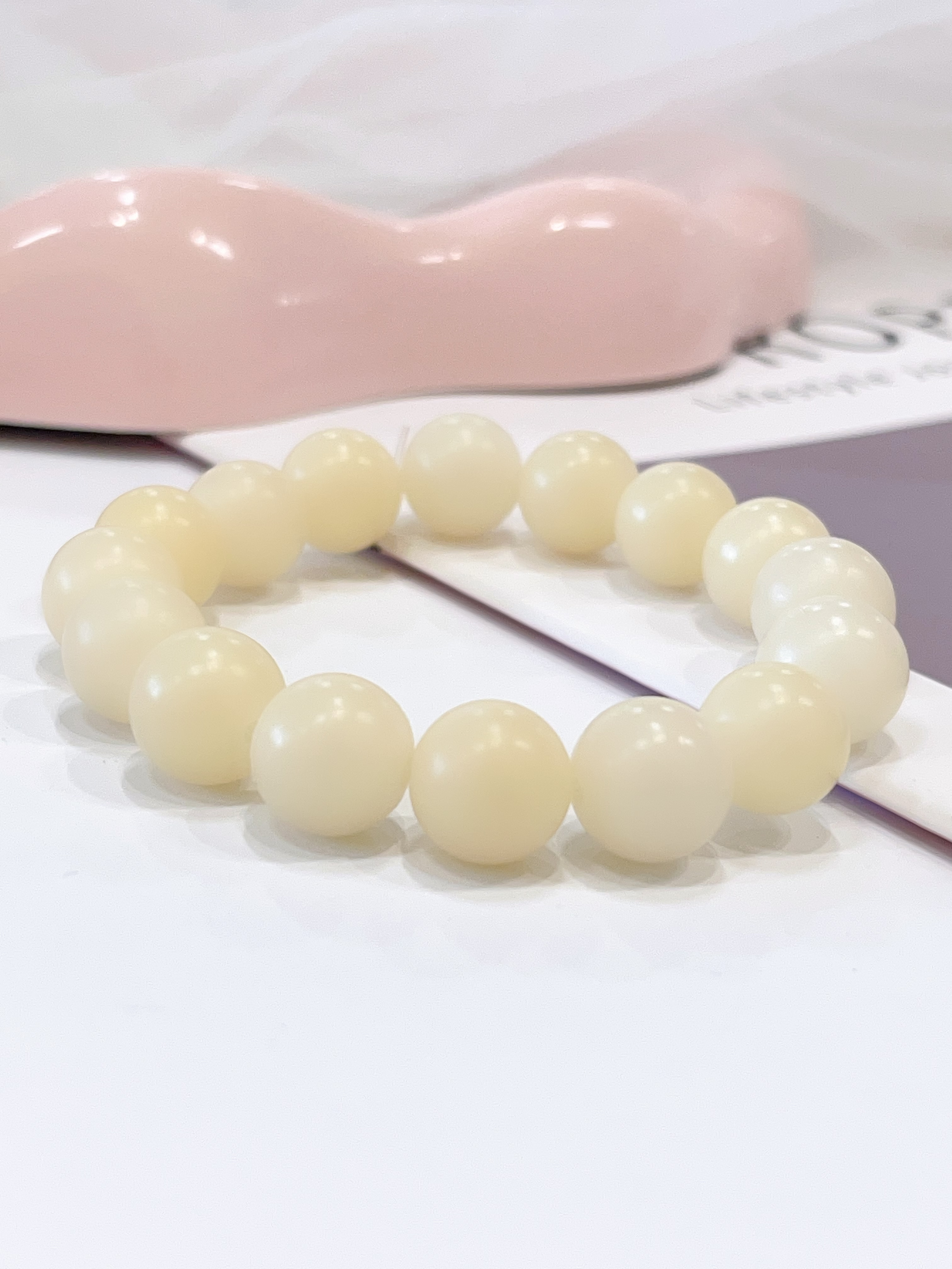 🤍 菩提根手串 Bodhi Root Bracelet | 12mm