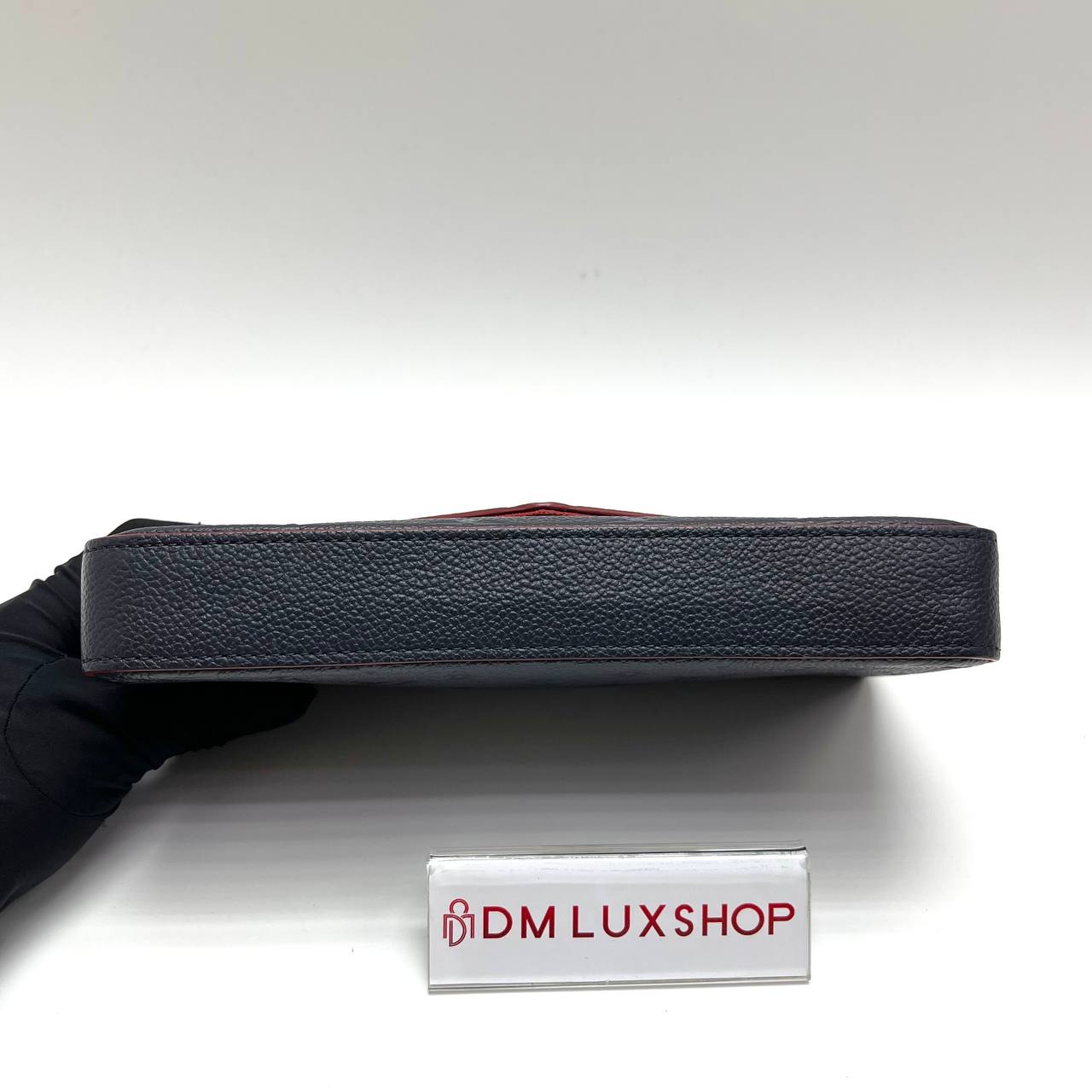 LV Navy Blue Empreinte Leather Felicie