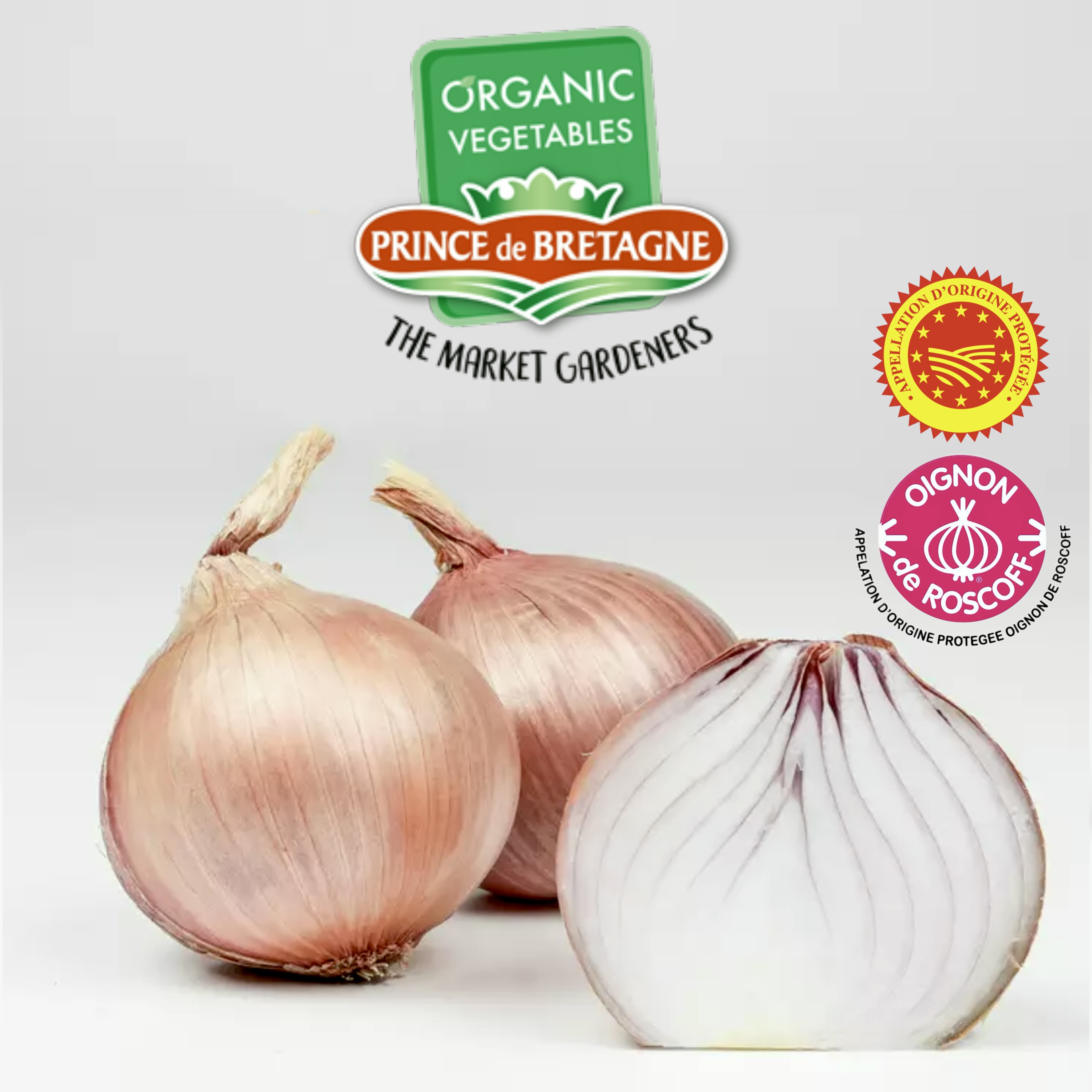 ♻️法國 AOP有機粉紅洋蔥 France AOP Roscoff Organic Pink Onions