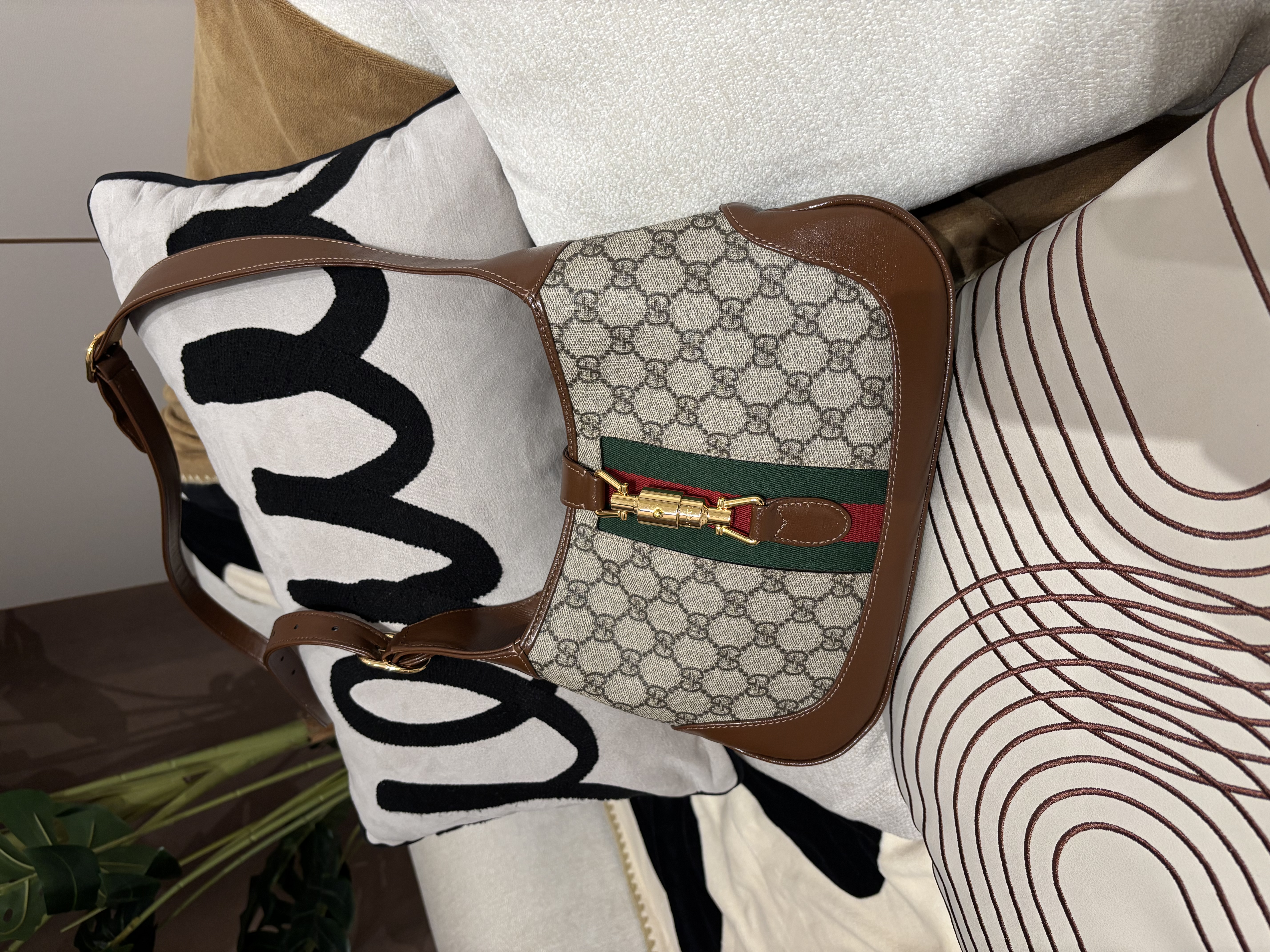 Gucci Jackie 1955 100%Authentic,95%new✅booklet✅dust bag   