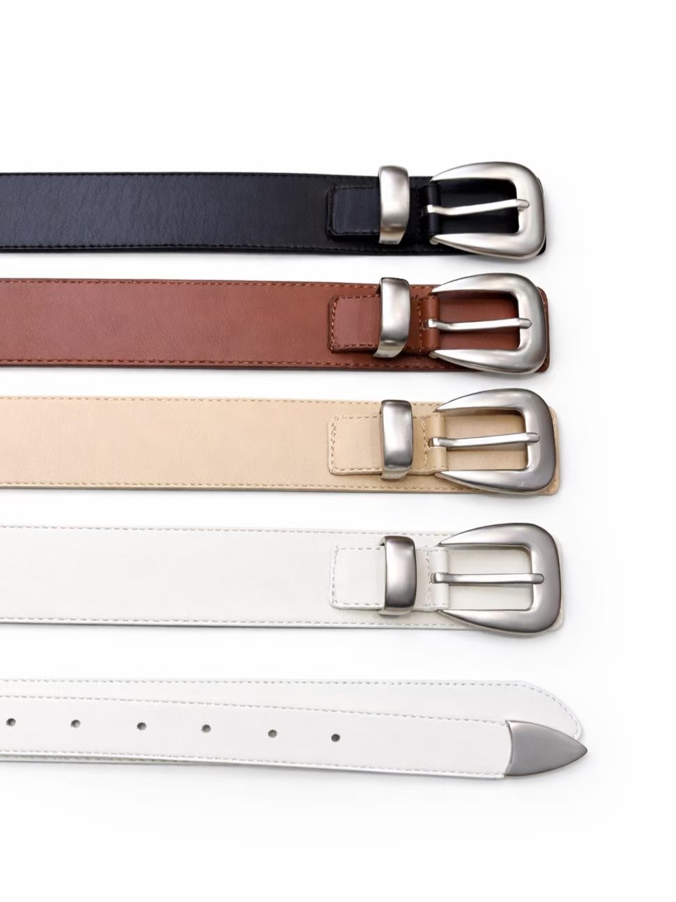 G15 磨砂銀扣粗Belt