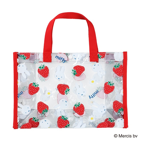 🇯🇵預訂 日本直送🇯🇵Miffy草莓圖案游泳袋沙灘袋