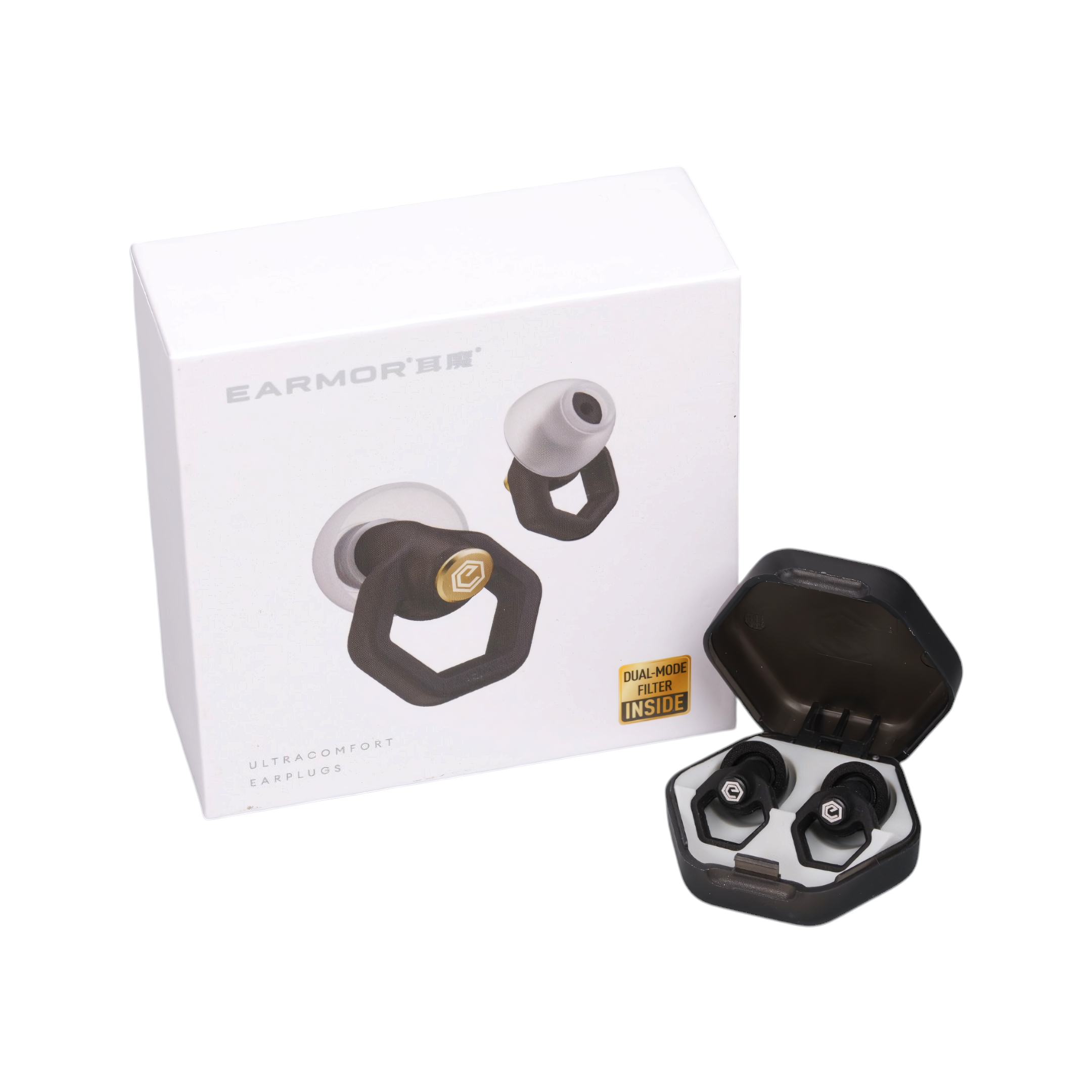 EARMOR E10 PRO Electronic Hearing Protector, Black