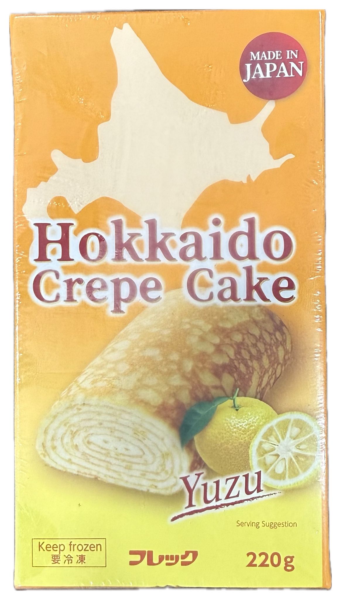 味之素 北海道生忌廉千層蛋糕(柚子)