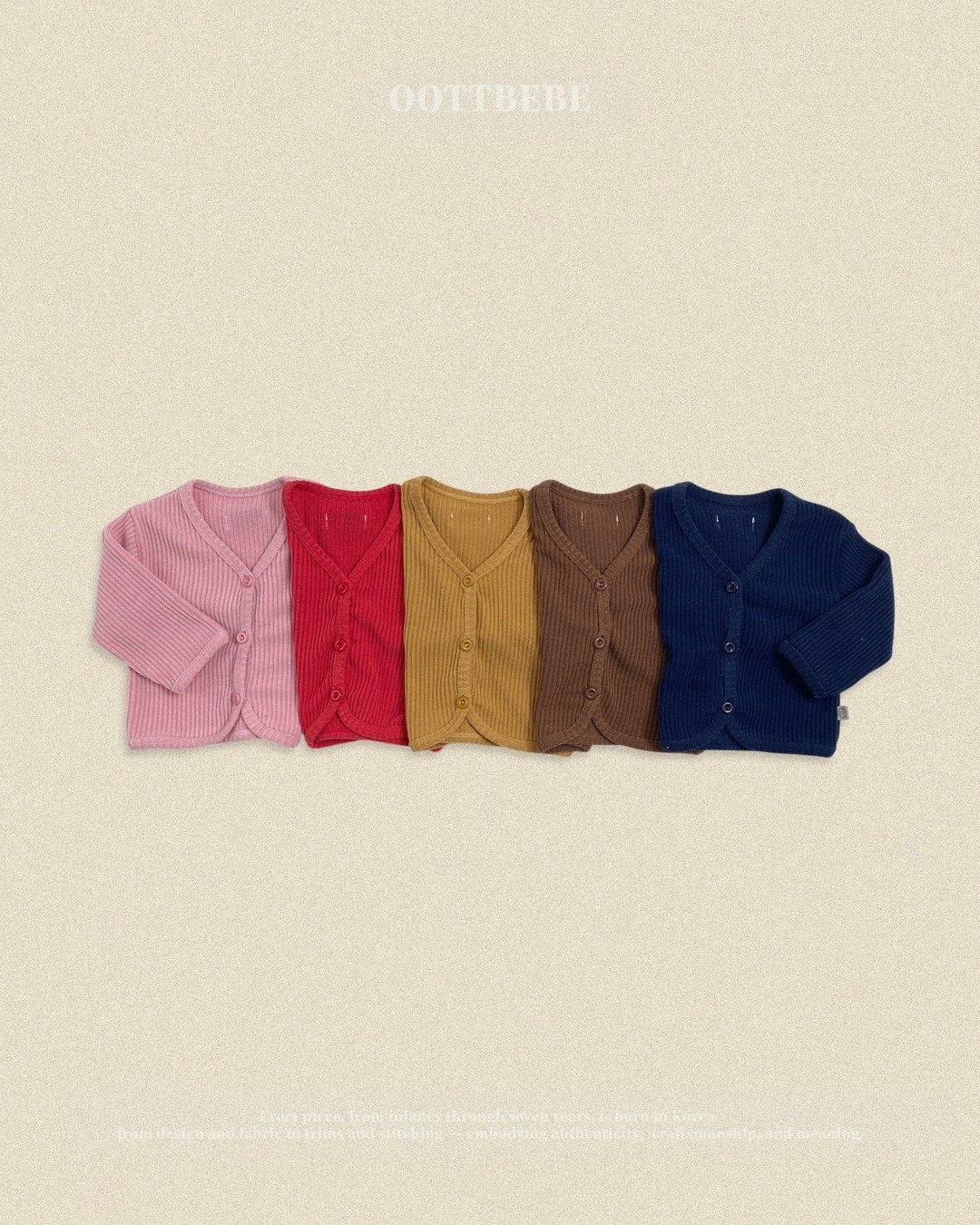 OOTT | Haribo Ribbed Cardigan