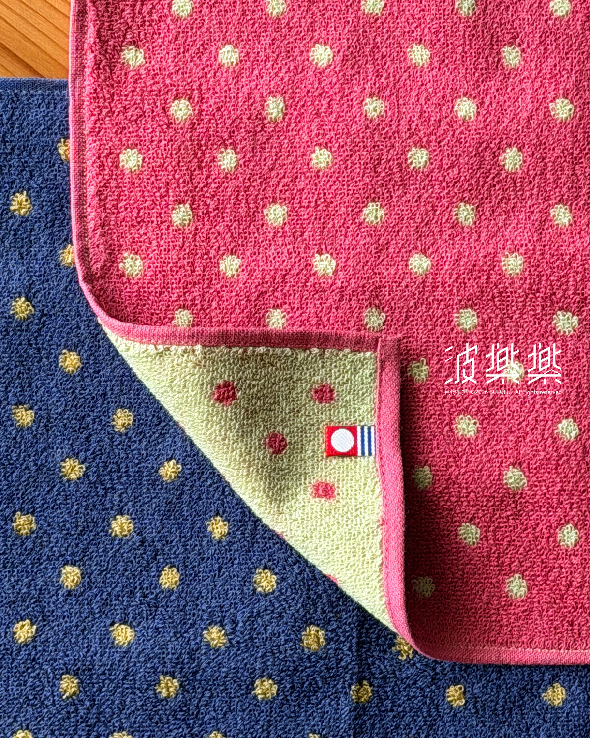 今治(圓點)小方巾 手帕