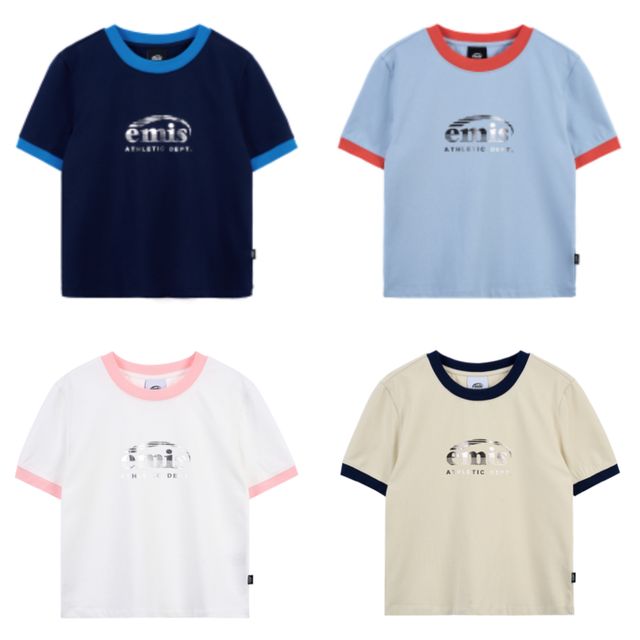 【EMIS】 RINGER SPORTY T-SHIRT /追跡付 EMIS】 RINGER SPORTY T-SHIRT /追跡付 (EMIS/Tシャツ