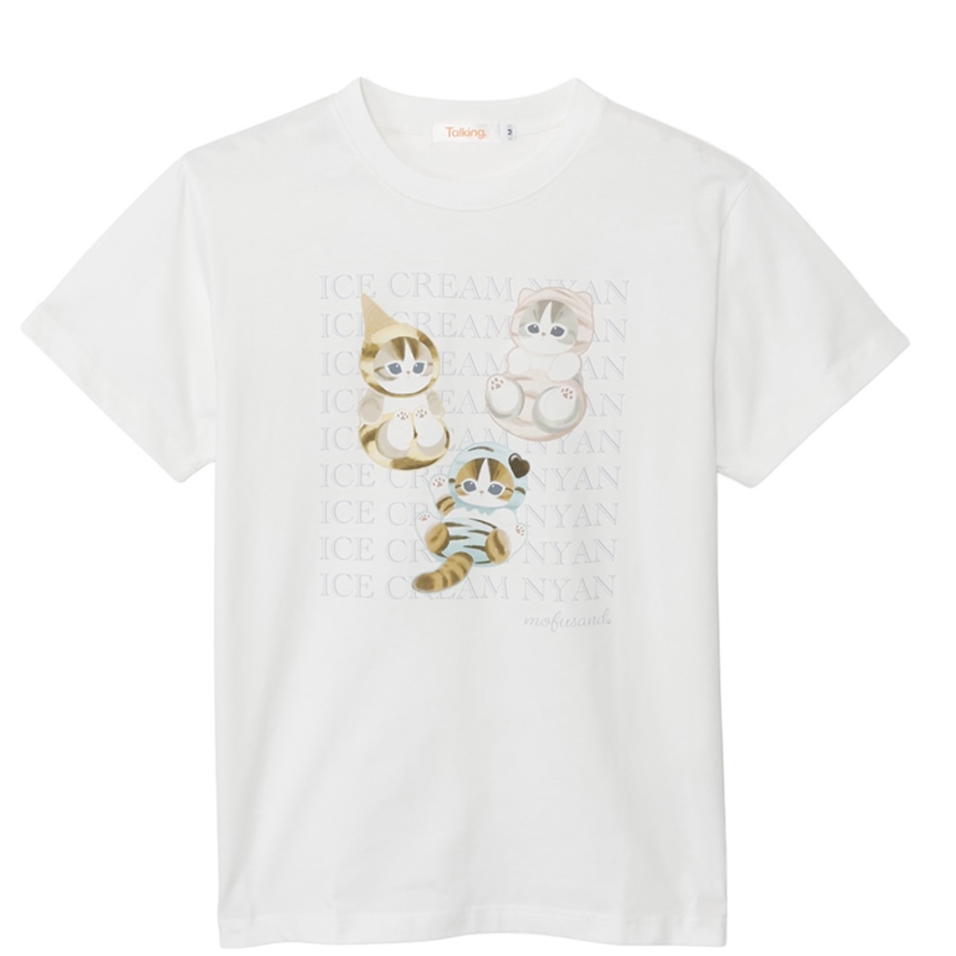 Mofusand 鯊魚貓 tee｜預訂