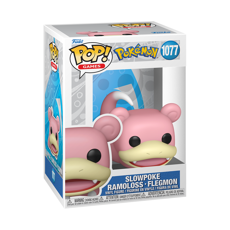📦訂購 英國代購 Funko POP! Pokemon Slowpoke Figure 寵物小精靈 呆呆獸 模型