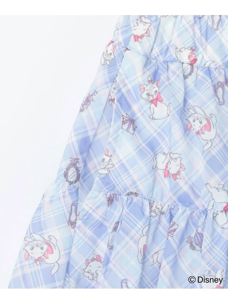 🆕【⭐訂購⭐】🇯🇵日本直送 #Marie 格紋 薄紗層疊下擺 雪紡 裙褲［2款選］🌀 [ELDA-0253][260528]