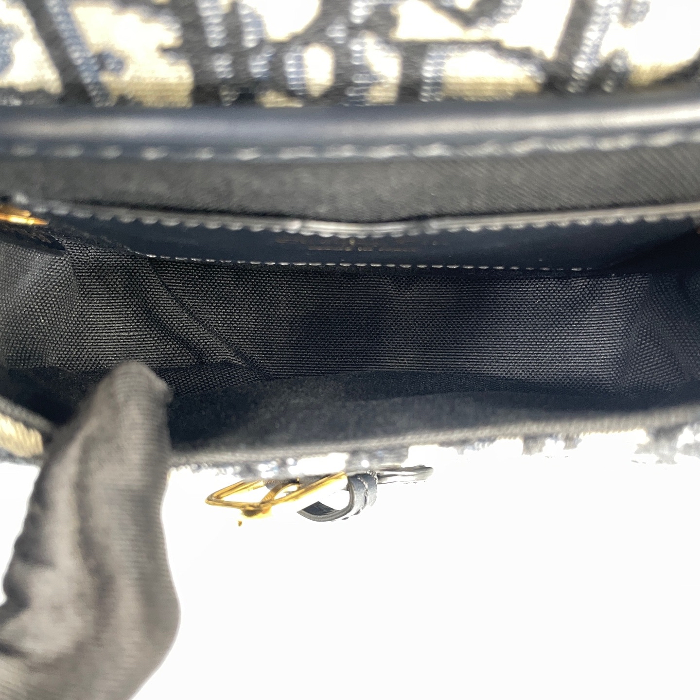 【預訂貨品】Dior 老花帆布刺繡Bobby